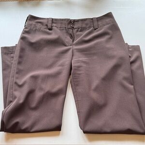 Cambridge Women's Boot Cut Dress Pants in Dark Brown Size 11